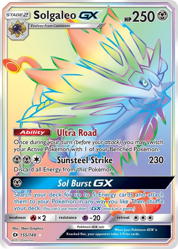 Solgaleo GX (Secret)