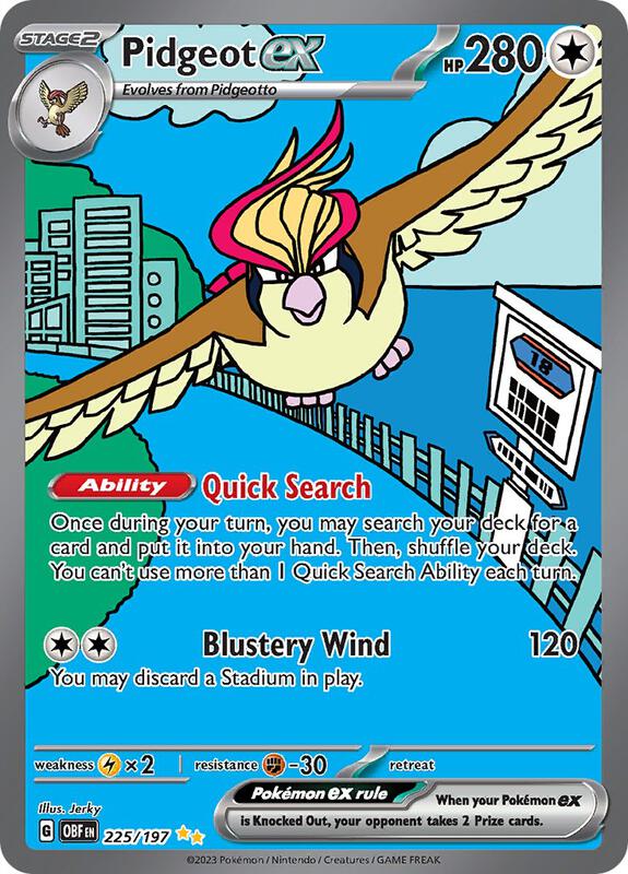 Pidgeot ex