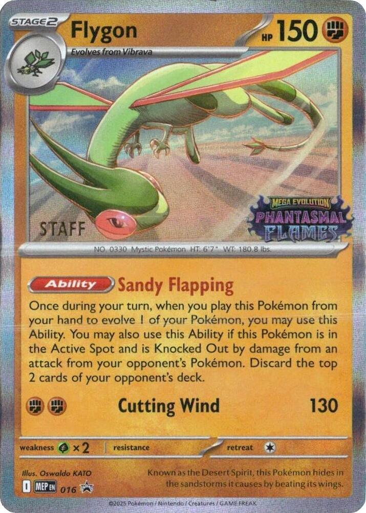 Flygon (Prerelease) (Staff)