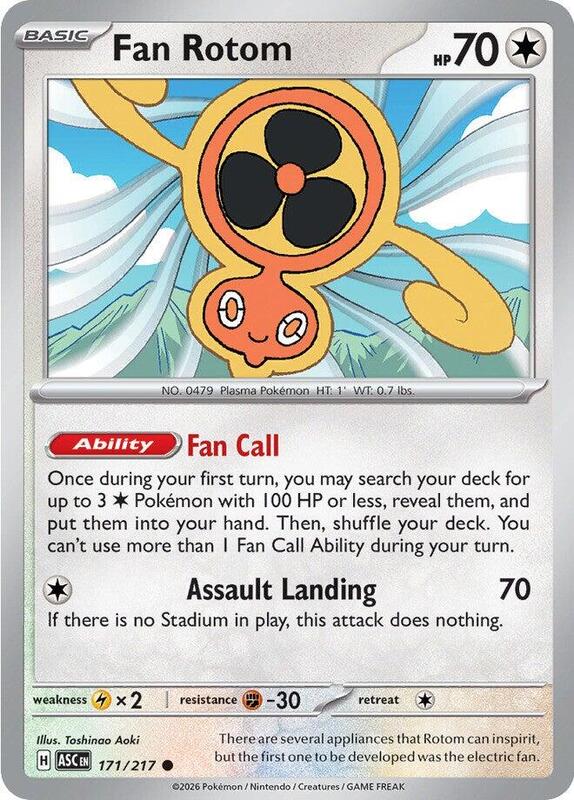 Fan Rotom (Energy Symbol Pattern)