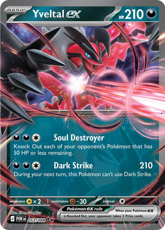 Yveltal ex