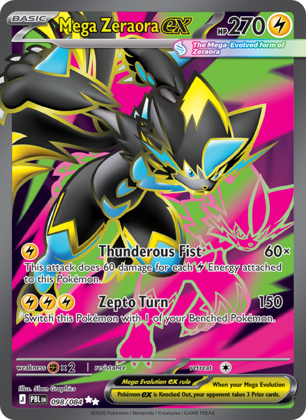 Mega Zeraora ex