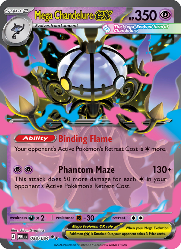 Mega Chandelure ex