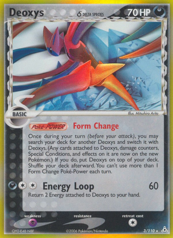 Deoxys (Delta Species - Attack Forme)