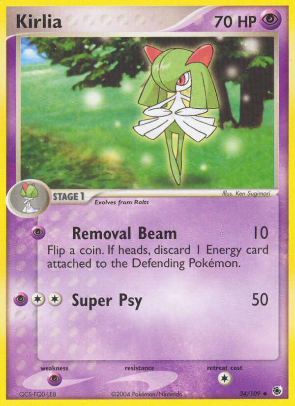 Kirlia - 34/109