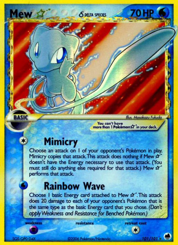 Mew Star (Delta Species)