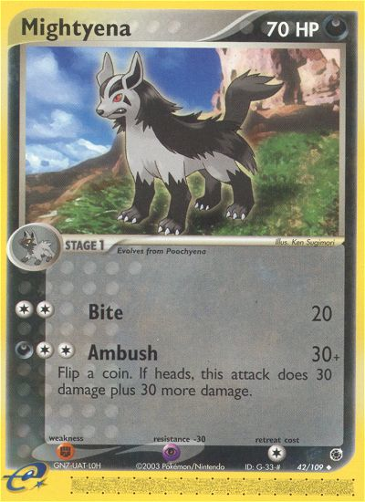 Mightyena - 42/109