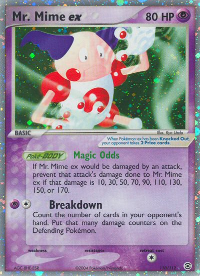 Mr. Mime ex - 110/112