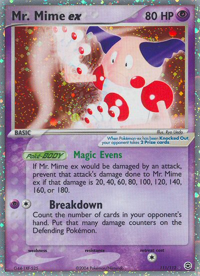 Mr. Mime ex - 111/112