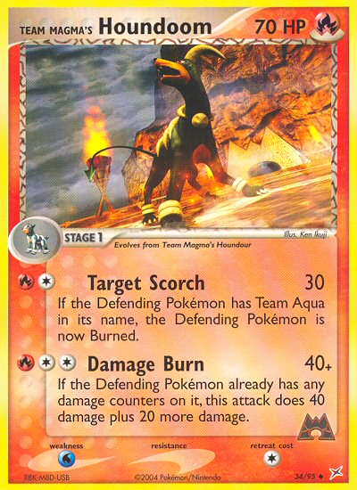 Team Magma's Houndoom - 34/95