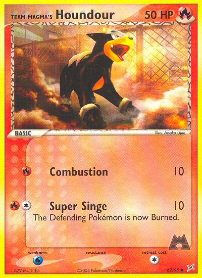 Team Magma's Houndour - 62/95