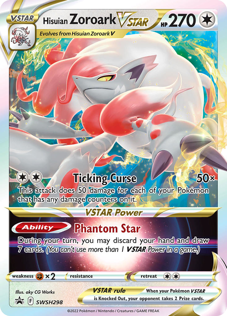 Hisuian Zoroark Vstar