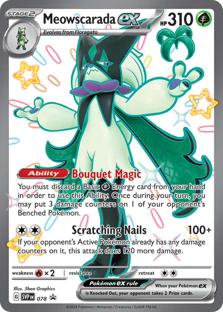 Meowscarada EX