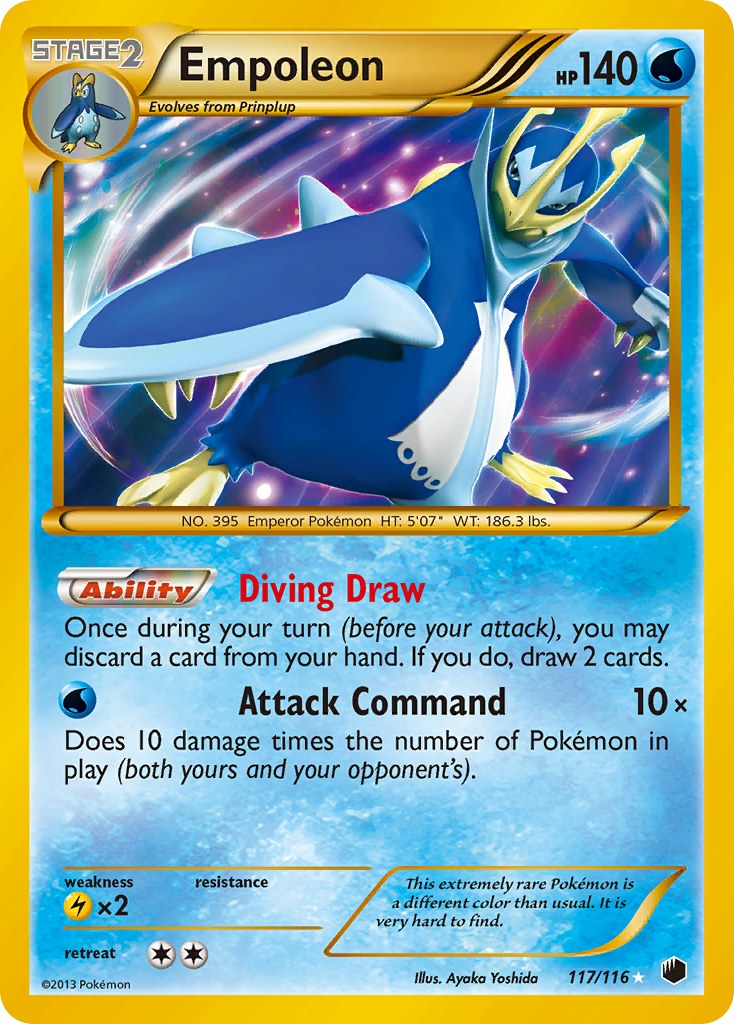 Empoleon (117 Secret Rare)