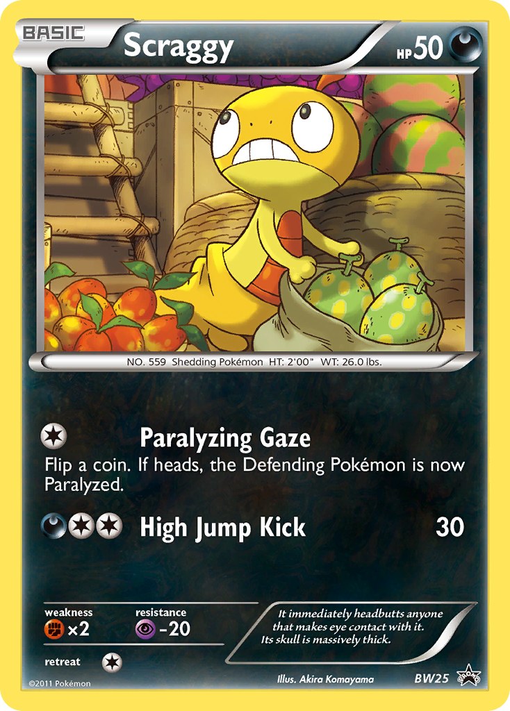 Scraggy (Cracked Ice Holo)