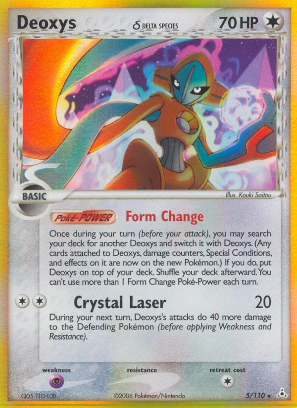 Deoxys (Delta Species - Normal Forme)