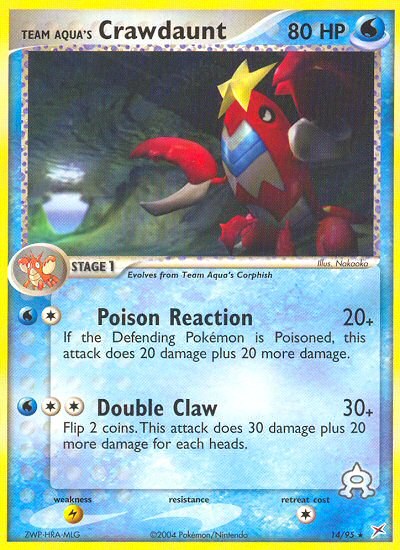 Team Aqua's Crawdaunt - 14/95