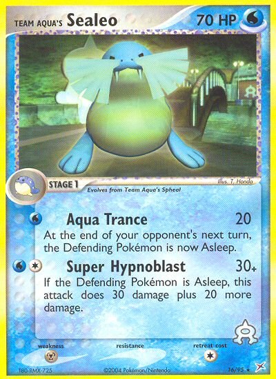 Team Aqua's Sealeo - 16/95