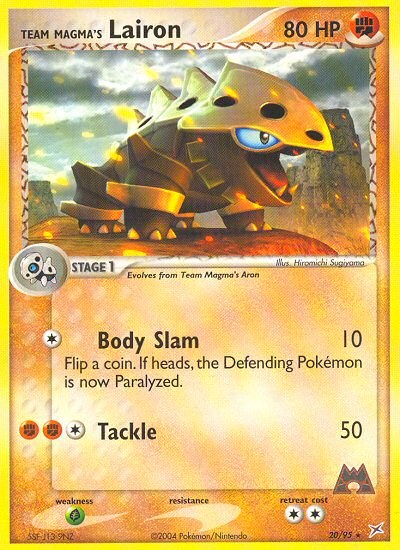 Team Magma's Lairon - 20/95