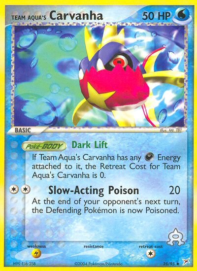 Team Aqua's Carvanha - 25/95