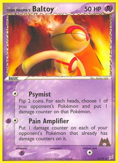 Team Magma's Baltoy - 32/95