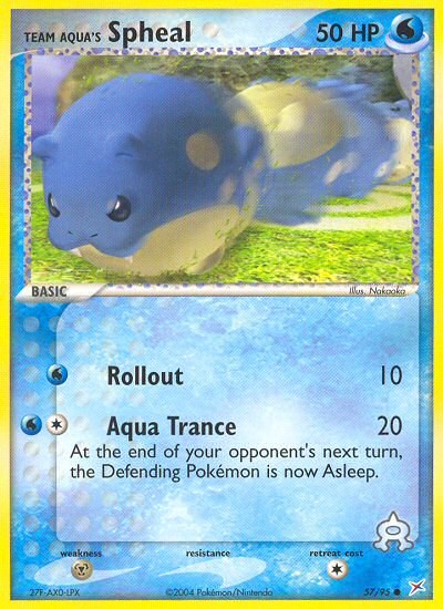 Team Aqua's Spheal - 57/95