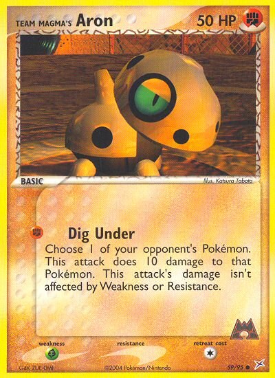 Team Magma's Aron - 59/95