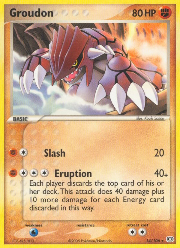 Groudon - 014/106