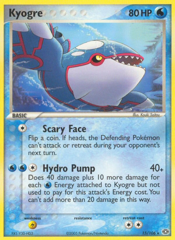 Kyogre - 015/106