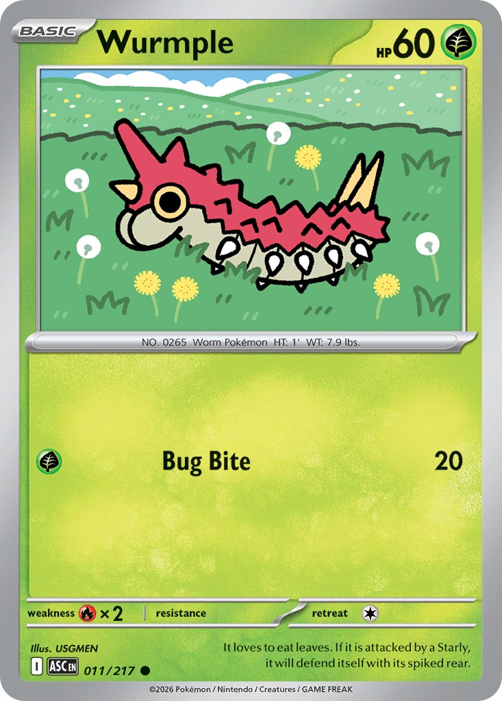 Wurmple (Energy Symbol Pattern)