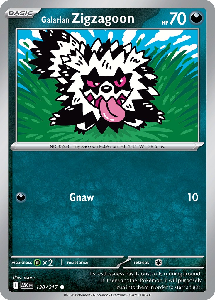 Galarian Zigzagoon