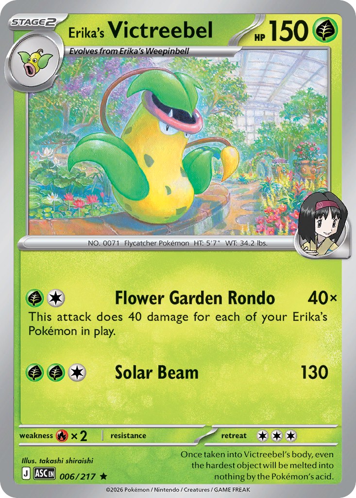Erika's Victreebel (Energy Symbol Pattern)