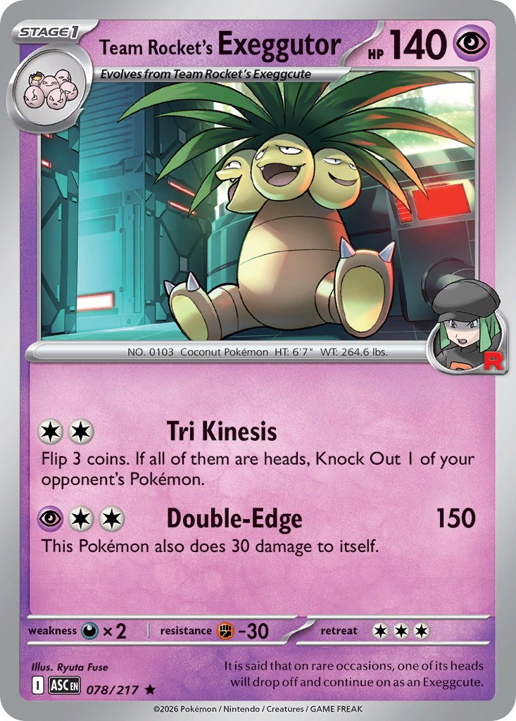 Team Rocket's Exeggutor (Team Rocket)