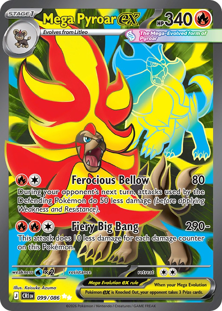 Mega Pyroar ex