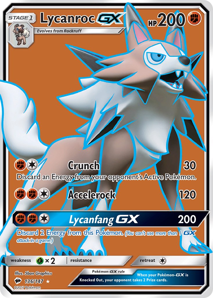Lycanroc GX (Full Art)