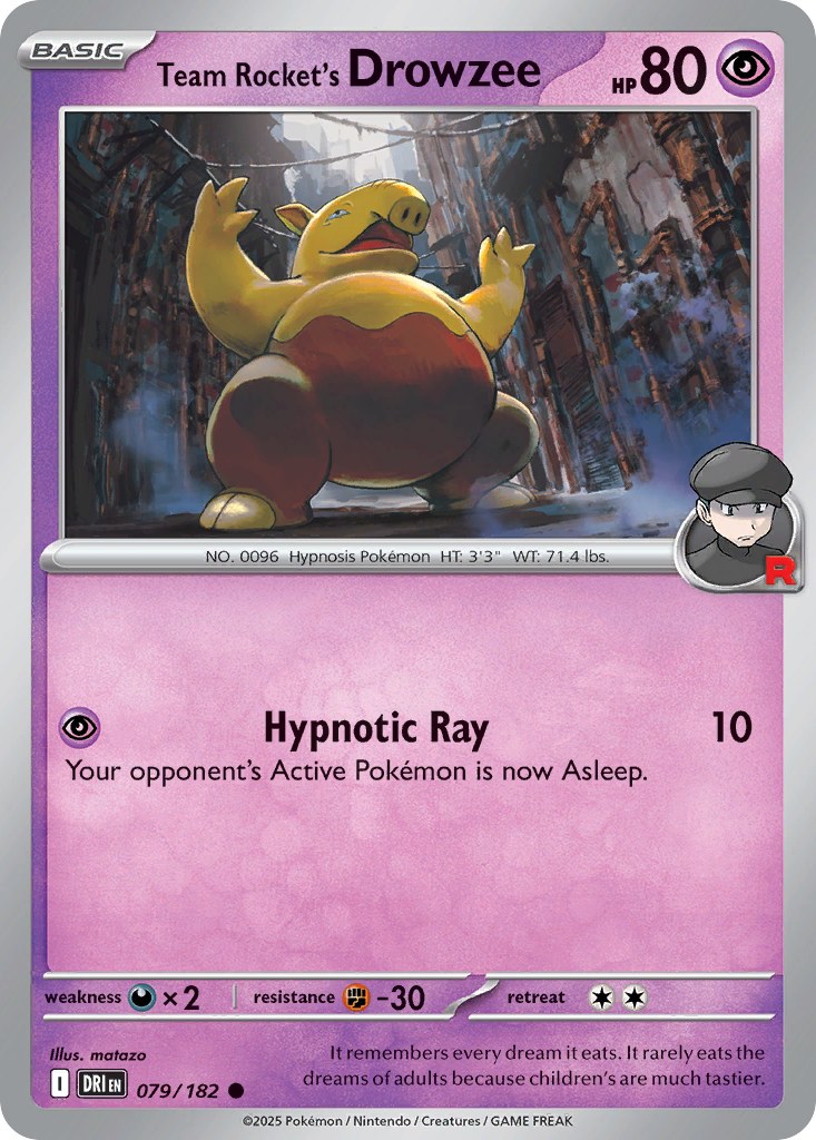 Team Rocket's Drowzee