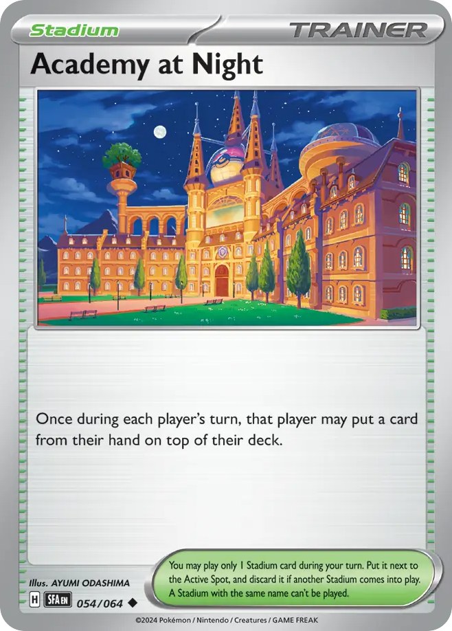 Academy at Night