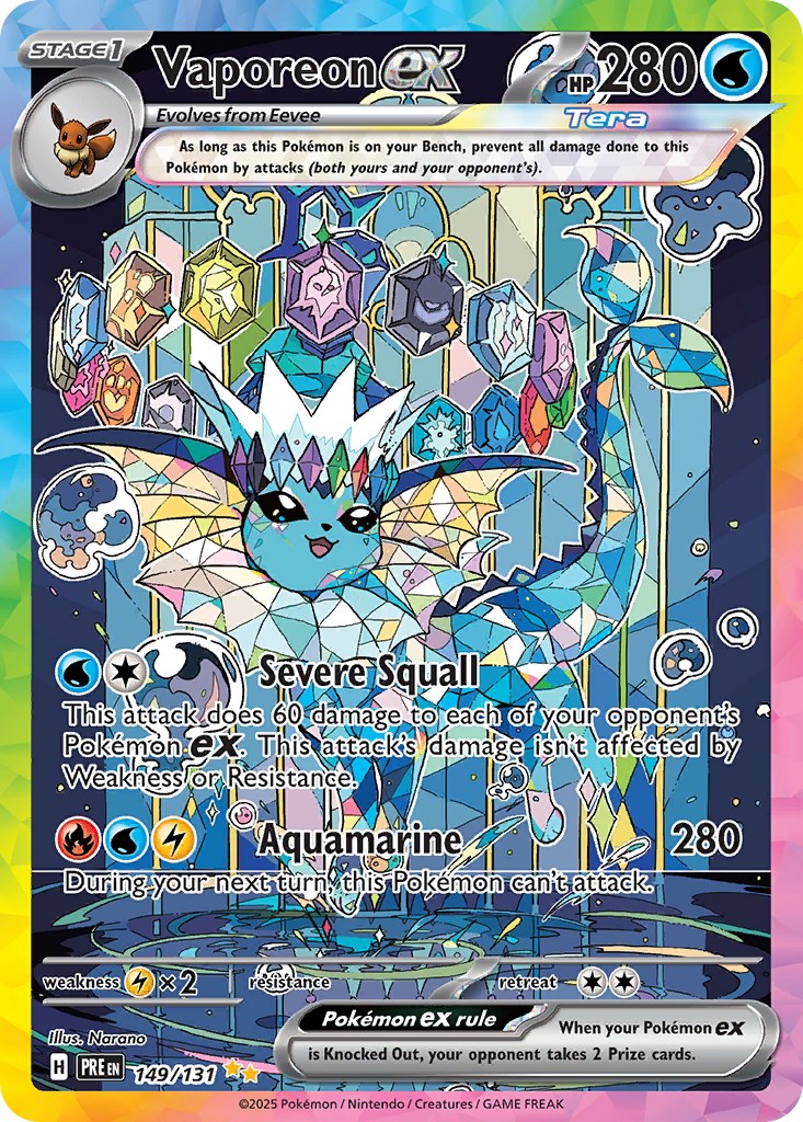 Vaporeon ex