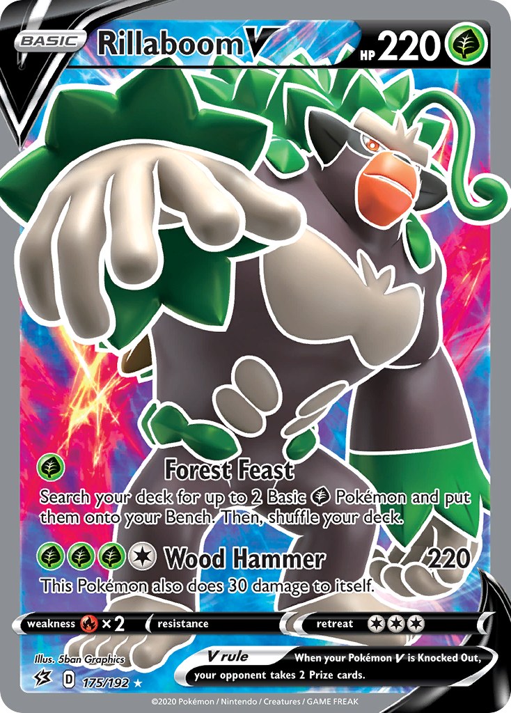 Rillaboom V (Full Art)