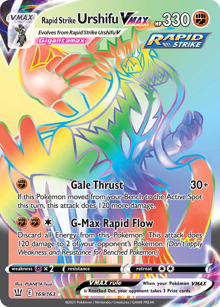 Rapid Strike Urshifu VMAX (Secret)