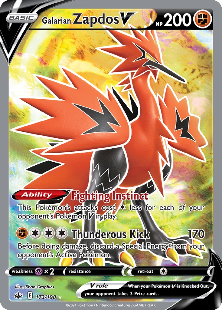 Galarian Zapdos V (Full Art)
