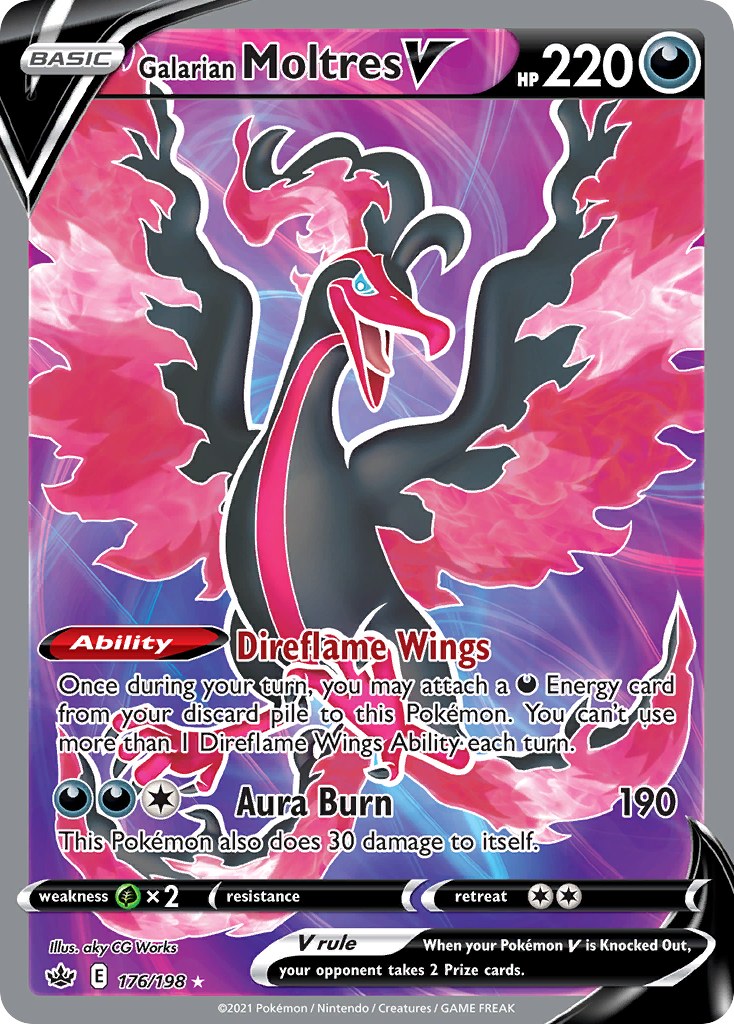 Galarian Moltres V (Full Art)