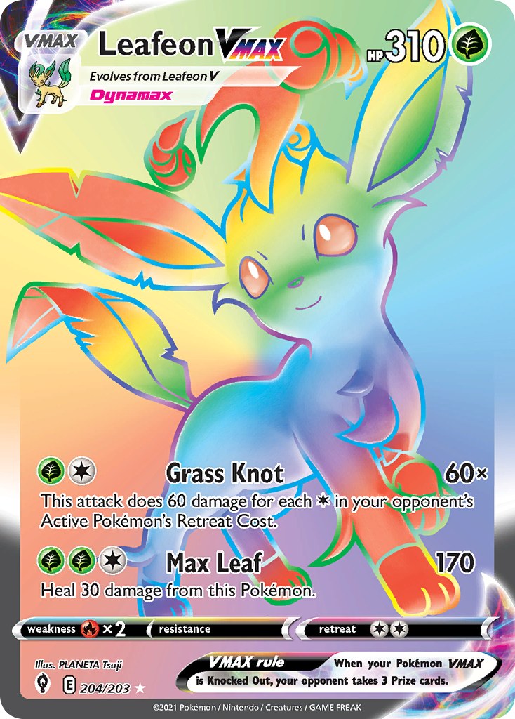 Leafeon VMAX (Secret)