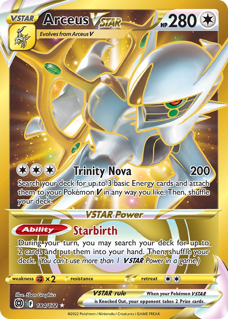 Arceus VSTAR (Secret) (184)