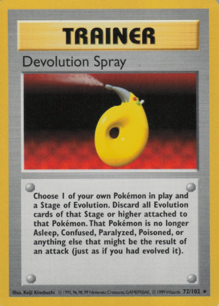 Devolution Spray
