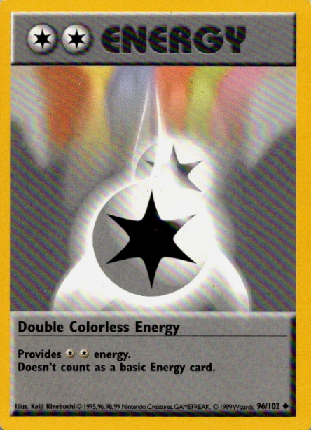 Double Colorless Energy