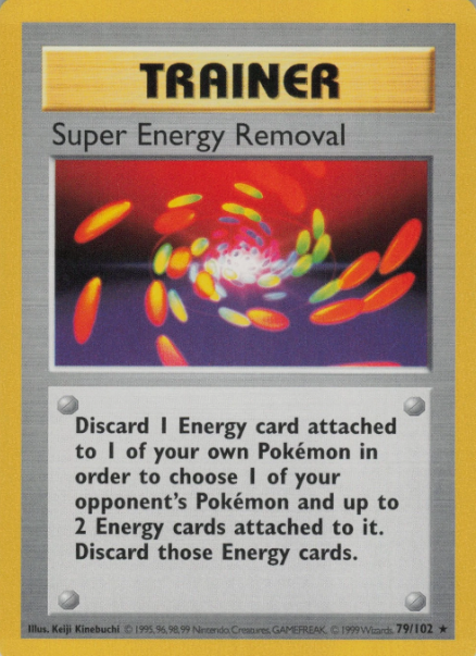 Super Energy Removal