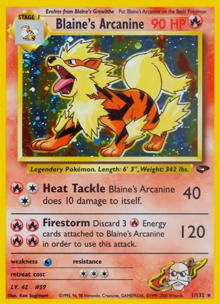 Blaine's Arcanine