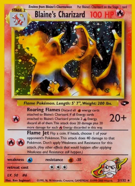 Blaine's Charizard