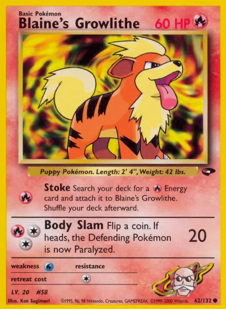Blaine's Growlithe